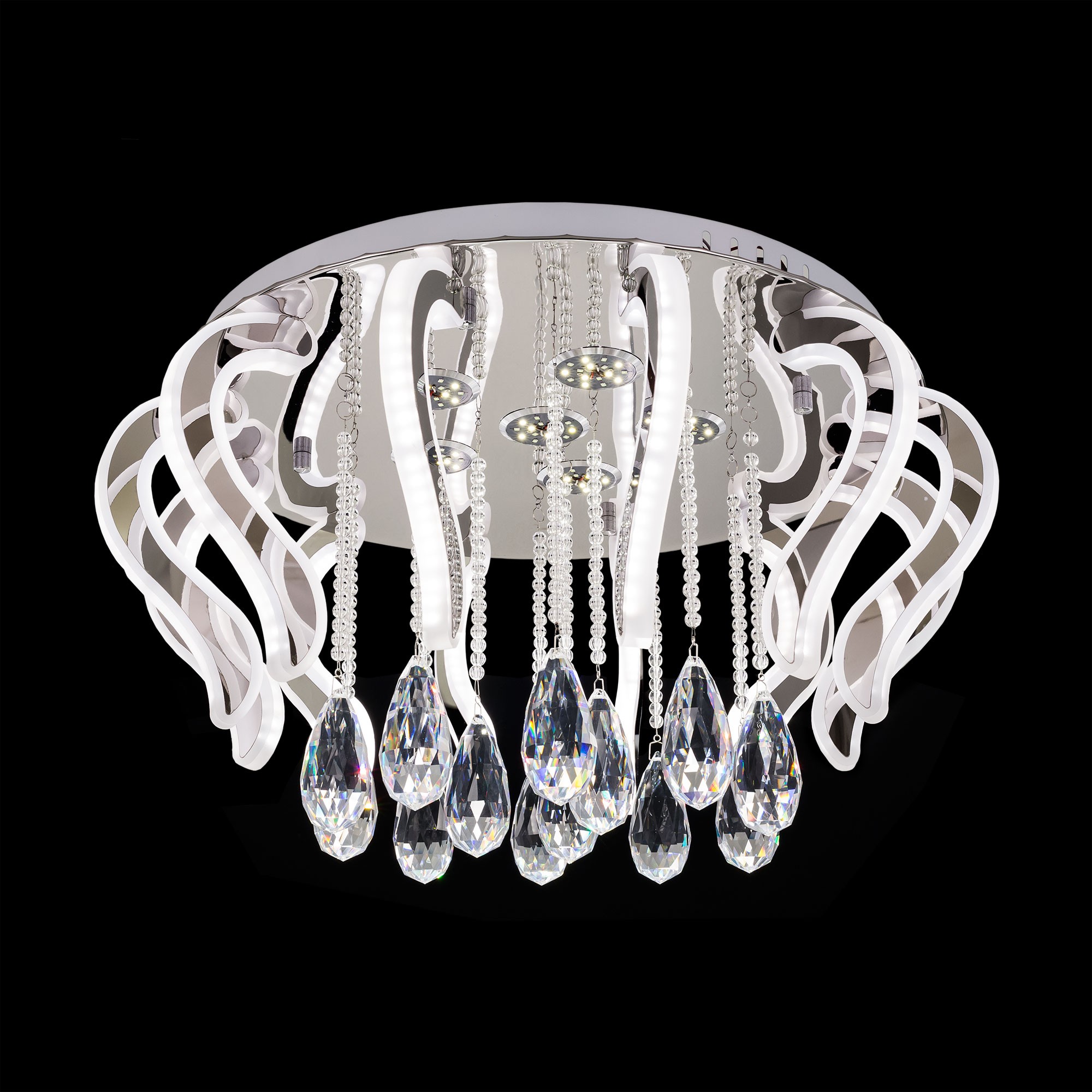 Потолочная люстра с пультом Krown Citilux EL334C108.1