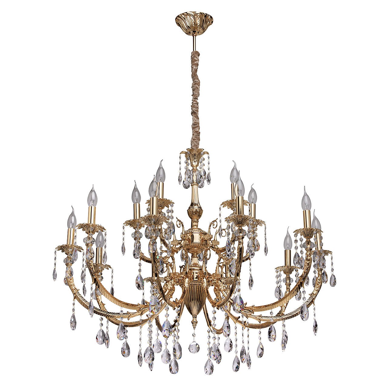 Подвесная хрустальная люстра Габриэль Chiaro 491013115