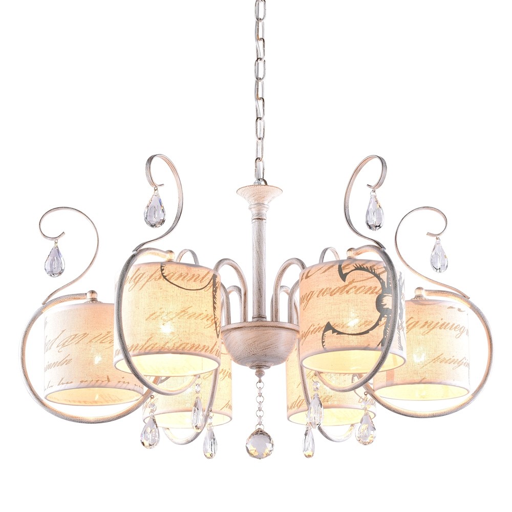 Подвесная люстра RiForma Blossom 3909 2-3909-6-WHS E14