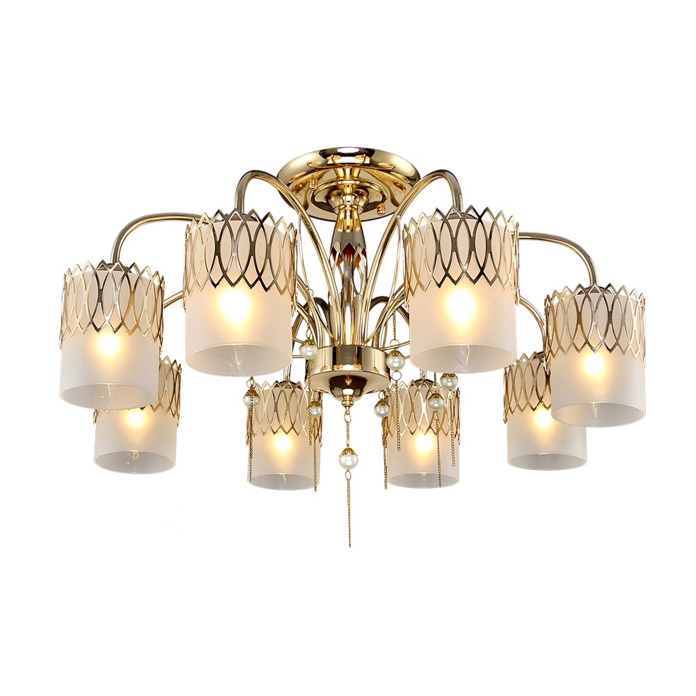 Потолочная люстра Максисвет 3938 1-3938-8-FG E14