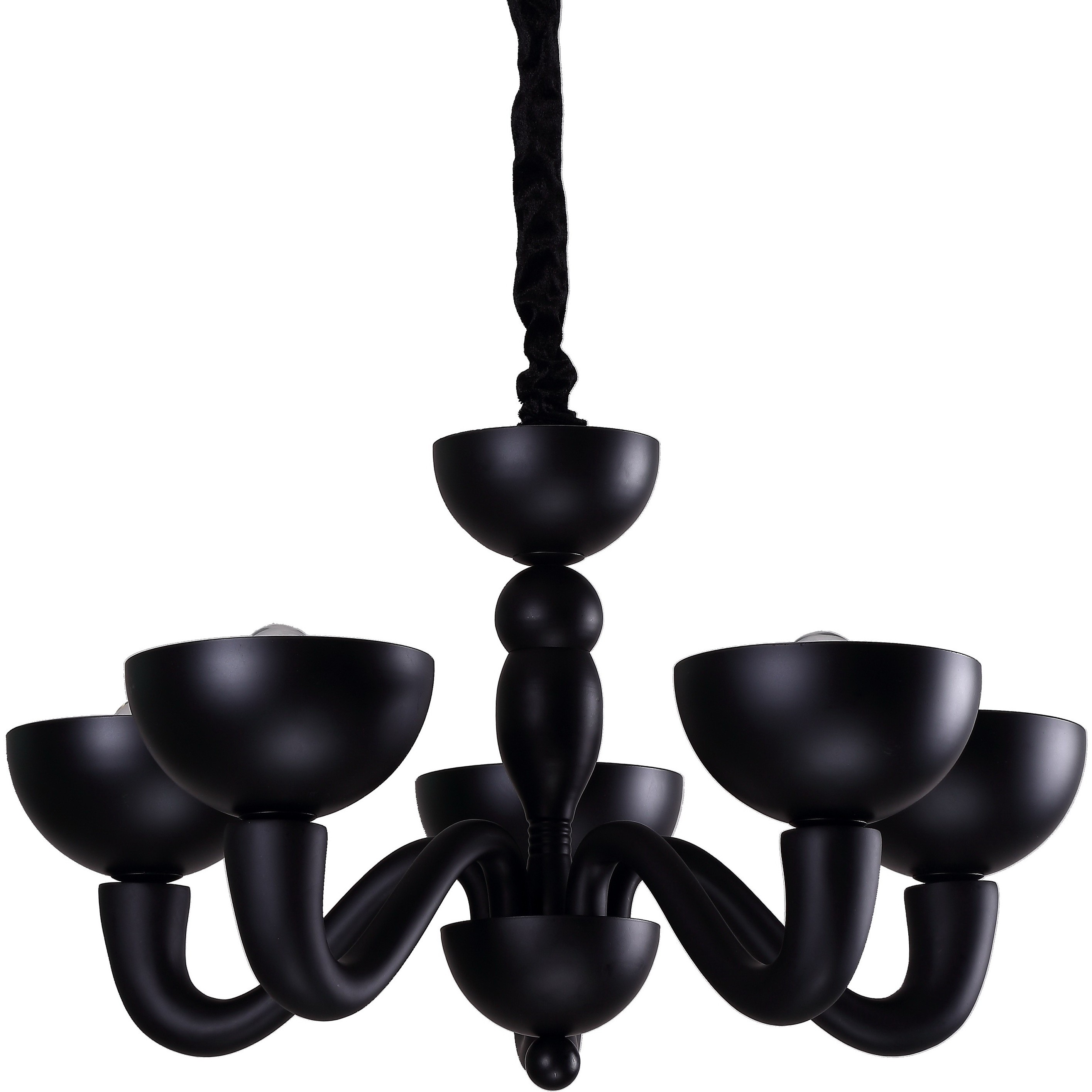 Подвесная люстра Divinare Bianca-Nero 7091/04 LM-5