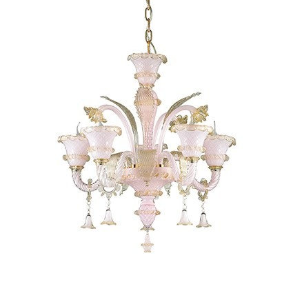 Подвесная люстра Ideal Lux Antonietta ANTONIETTA SP5 ROSA