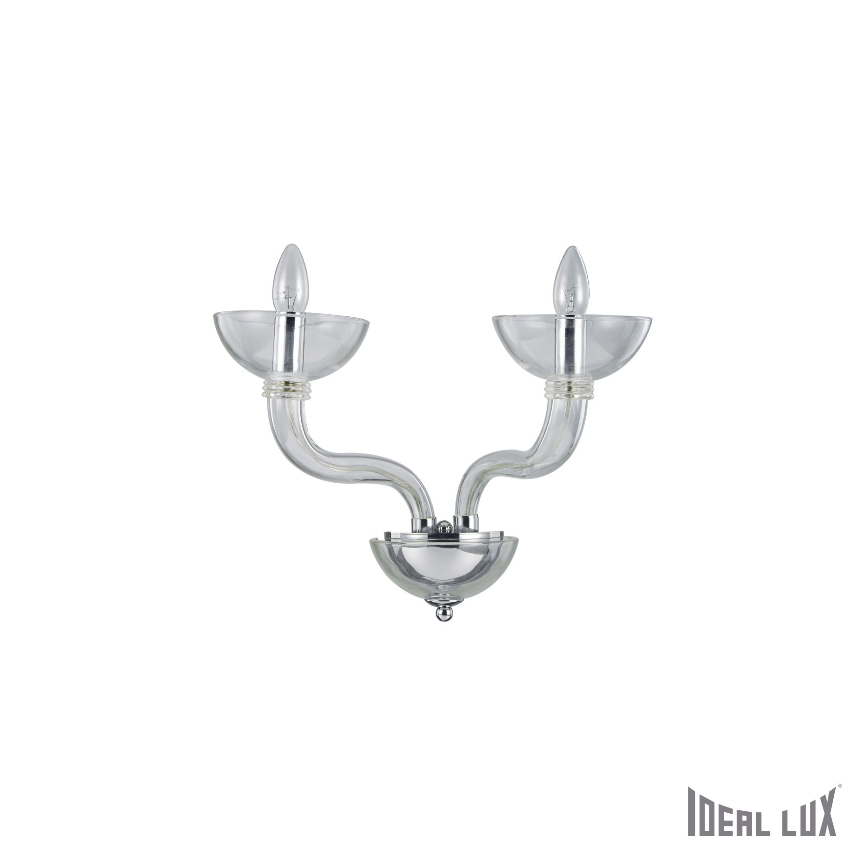 Настенное бра Ideal Lux Casanova CASANOVA AP2 TRASPARENTE