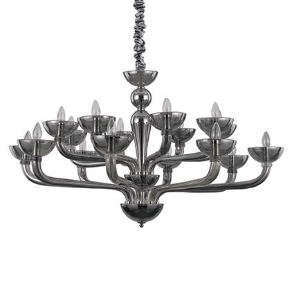 Подвесная люстра Ideal Lux Casanova CASANOVA SP16 FUME'