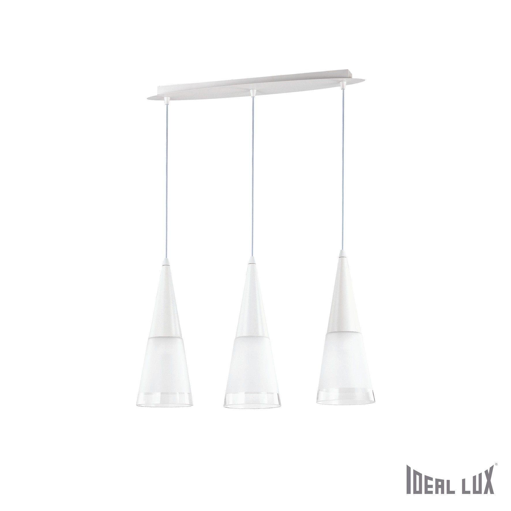 Светильник подвесной Ideal Lux Cono CONO SP3 BIANCO