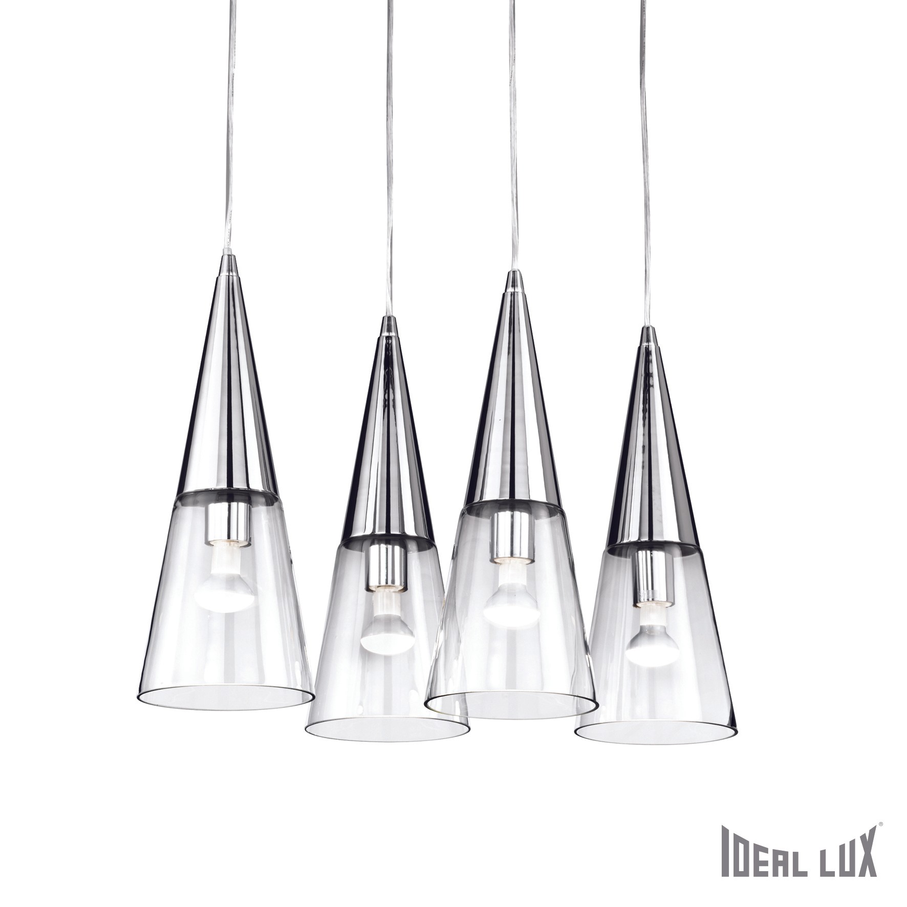 Светильник подвесной Ideal Lux Cono CONO SP4 CROMO