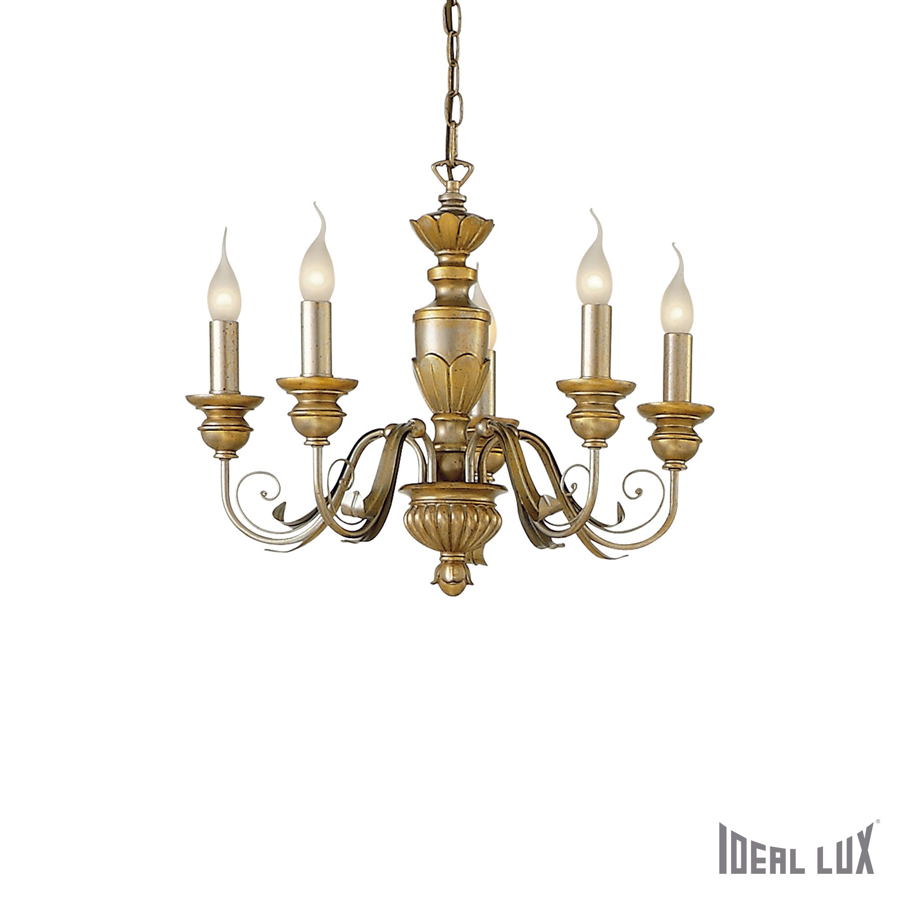 Люстра подвесная с цветочками Dora DORA SP5 Ideal Lux