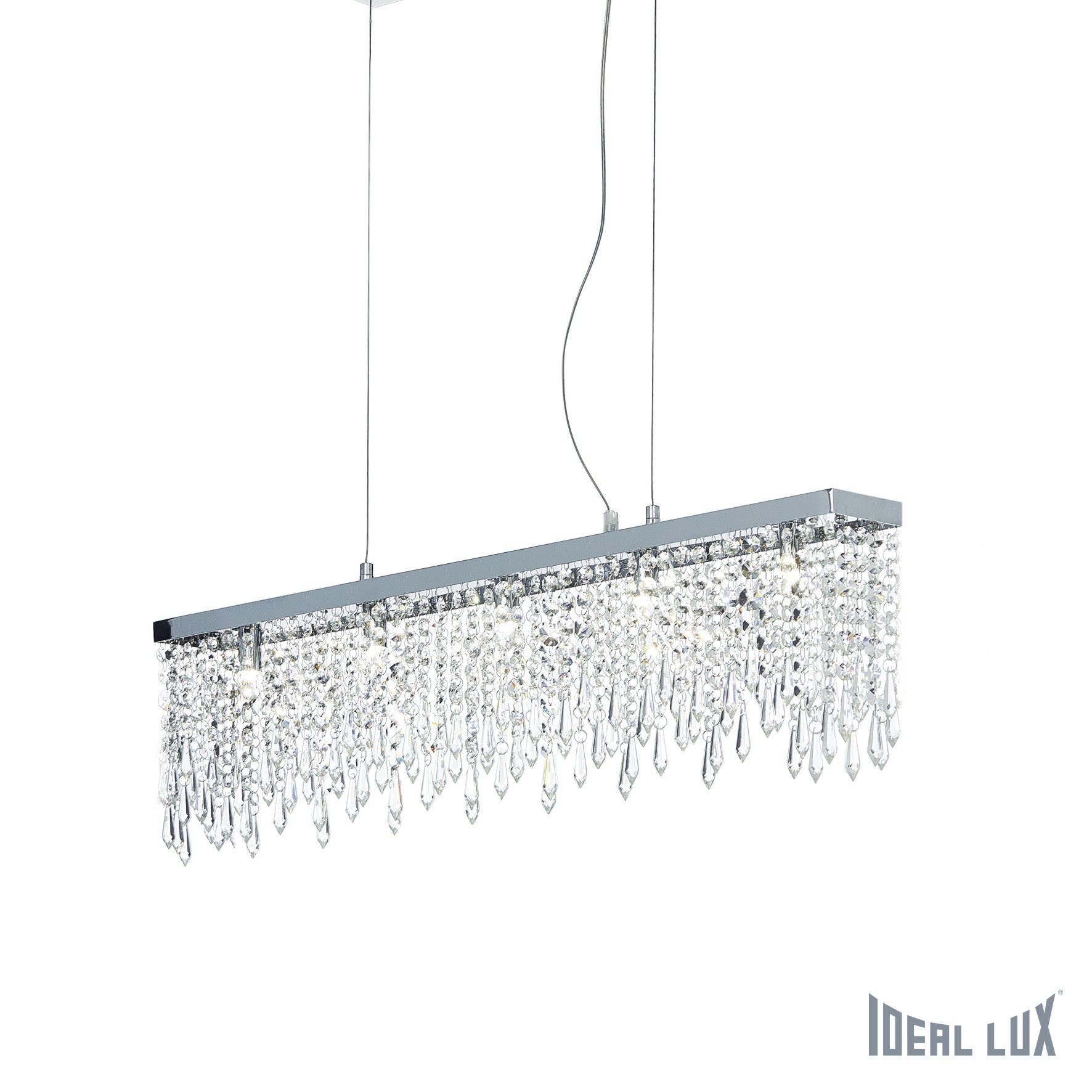 Подвесная хрустальная люстра Giada Ideal Lux GIADA CLEAR SP5