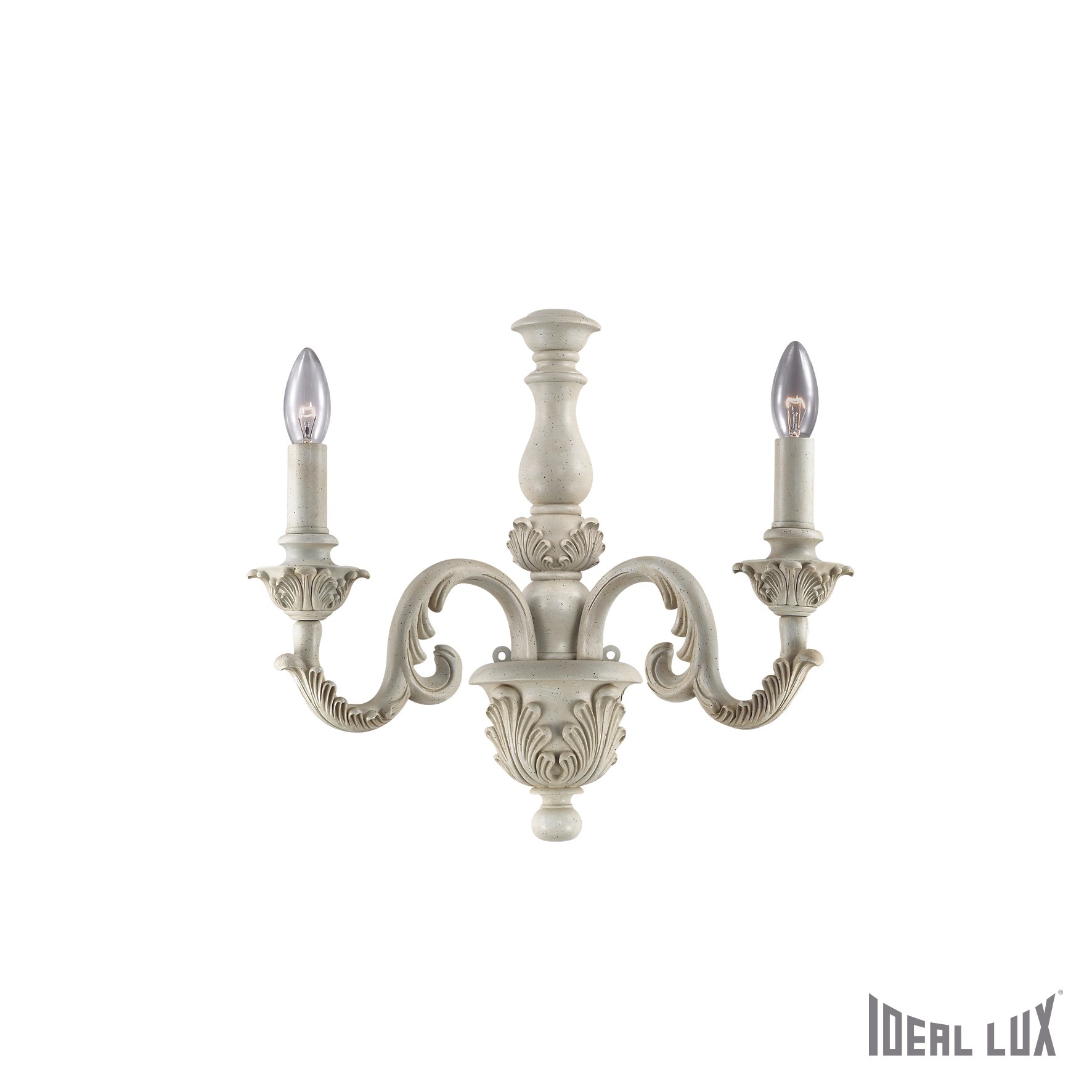 Настенное бра Ideal Lux Giglio GIGLIO AP2 BIANCO