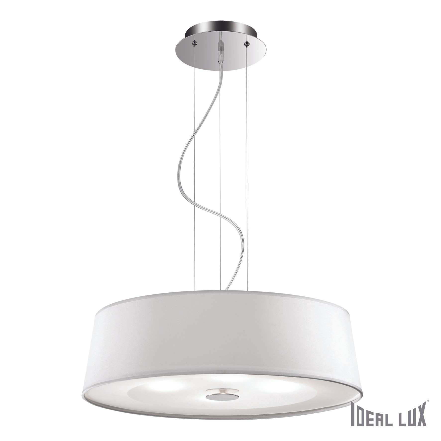 Светильник подвесной Ideal Lux Hilton HILTON SP4 ROUND BIANCO