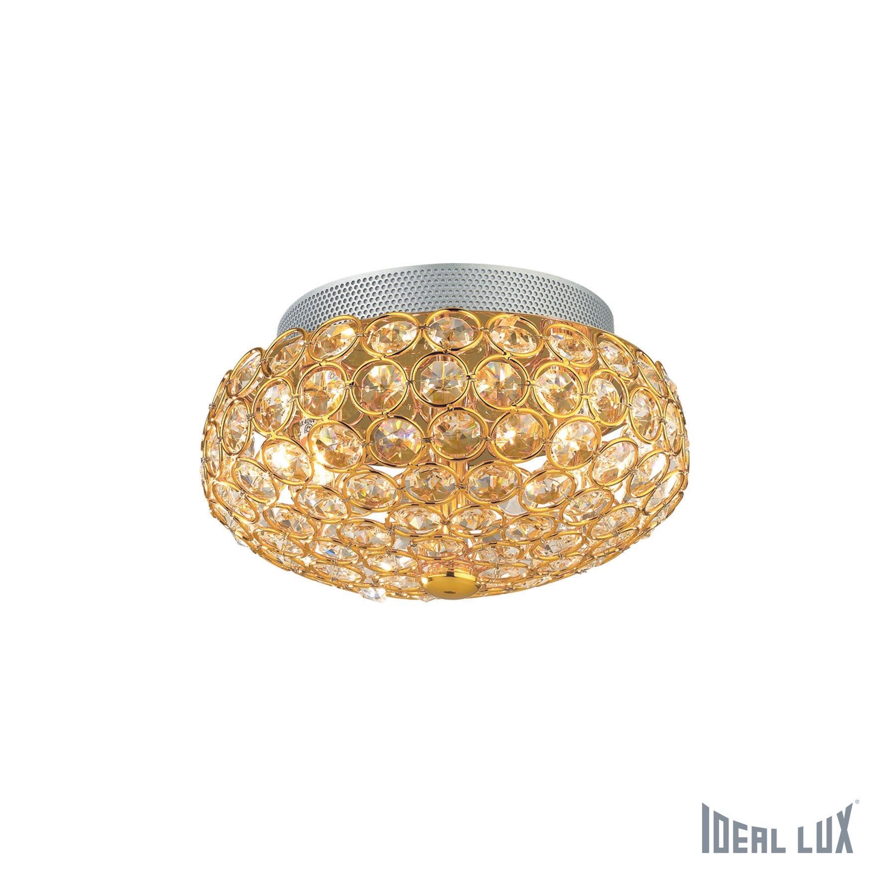 Светильник потолочный Ideal Lux King KING PL3 ORO