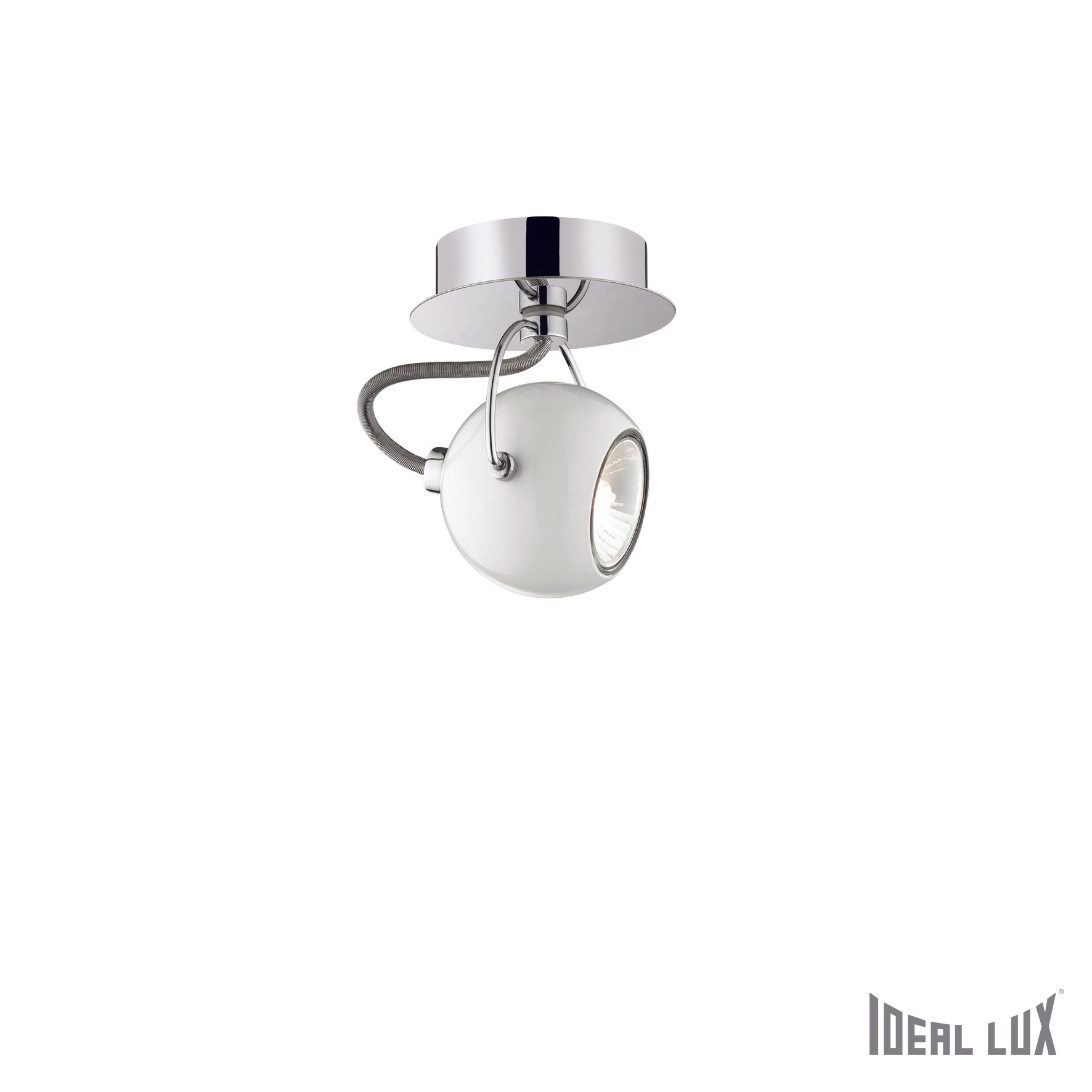 Светильник спот Ideal Lux Lunare LUNARE AP1 BIANCO