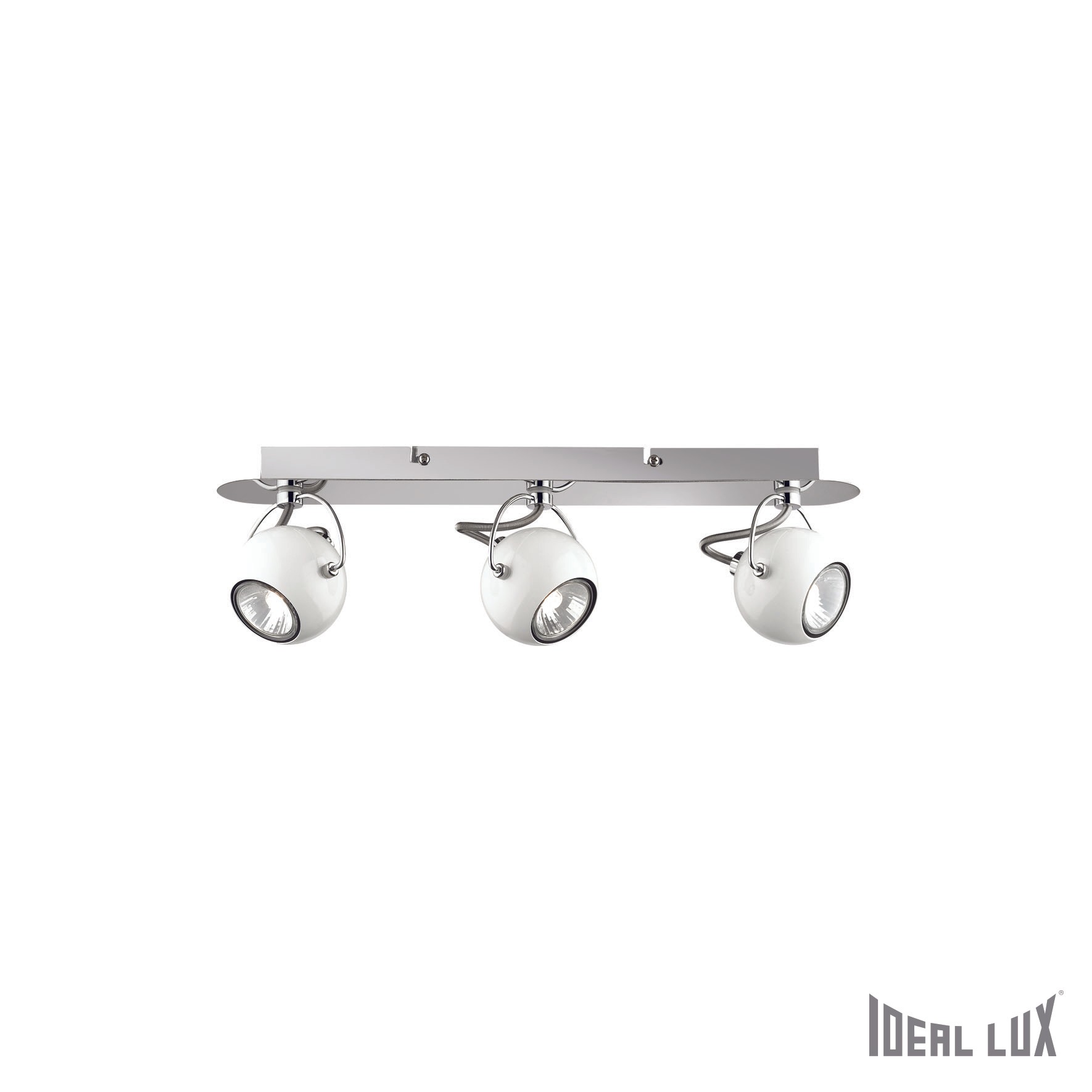 Светильник спот Ideal Lux Lunare LUNARE AP3 BIANCO