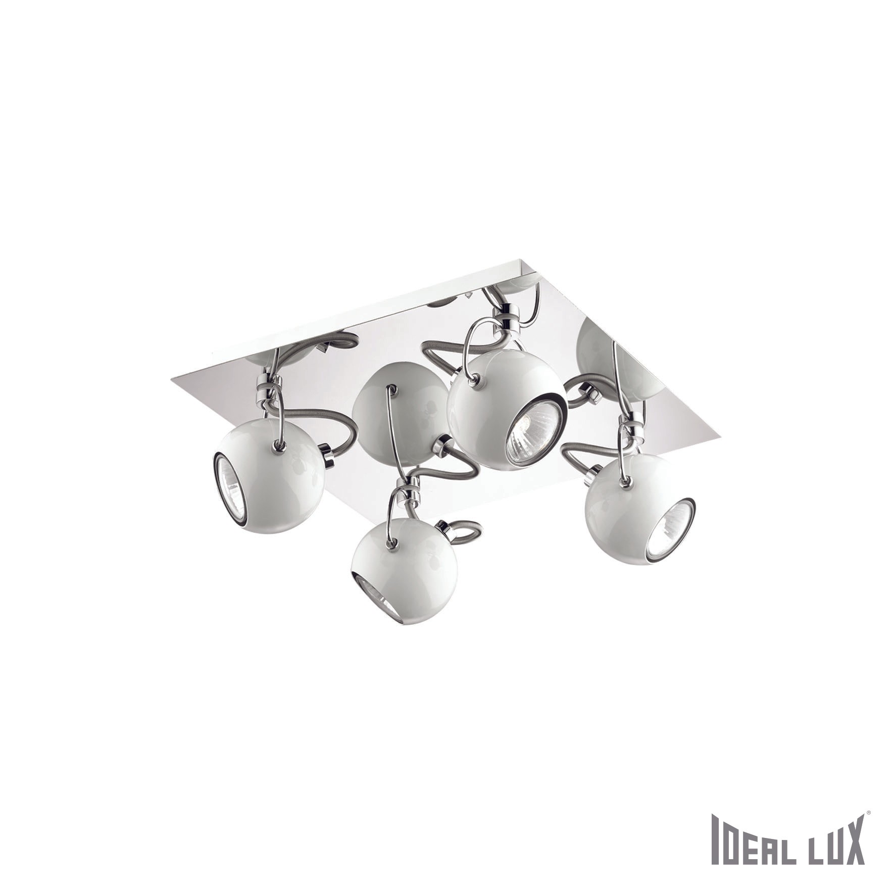 Светильник спот Ideal Lux Lunare LUNARE PL4 BIANCO