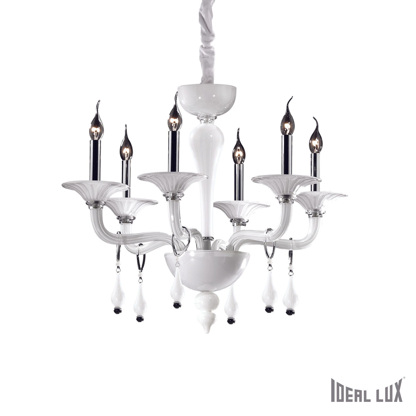 Подвесная люстра Ideal Lux Miramare MIRAMARE SP6