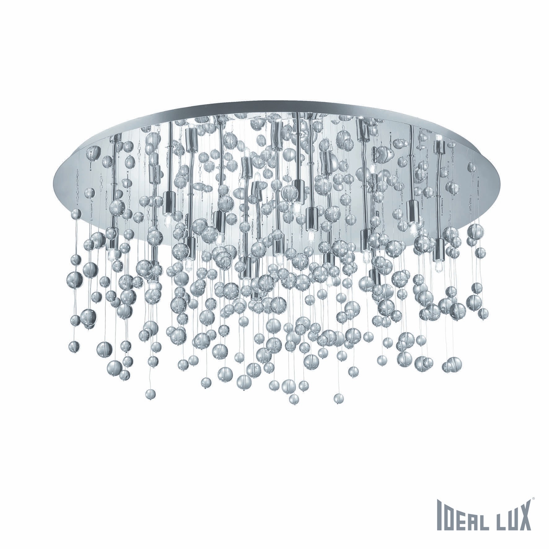 Потолочная люстра Ideal Lux Neve NEVE PL15 CROMO