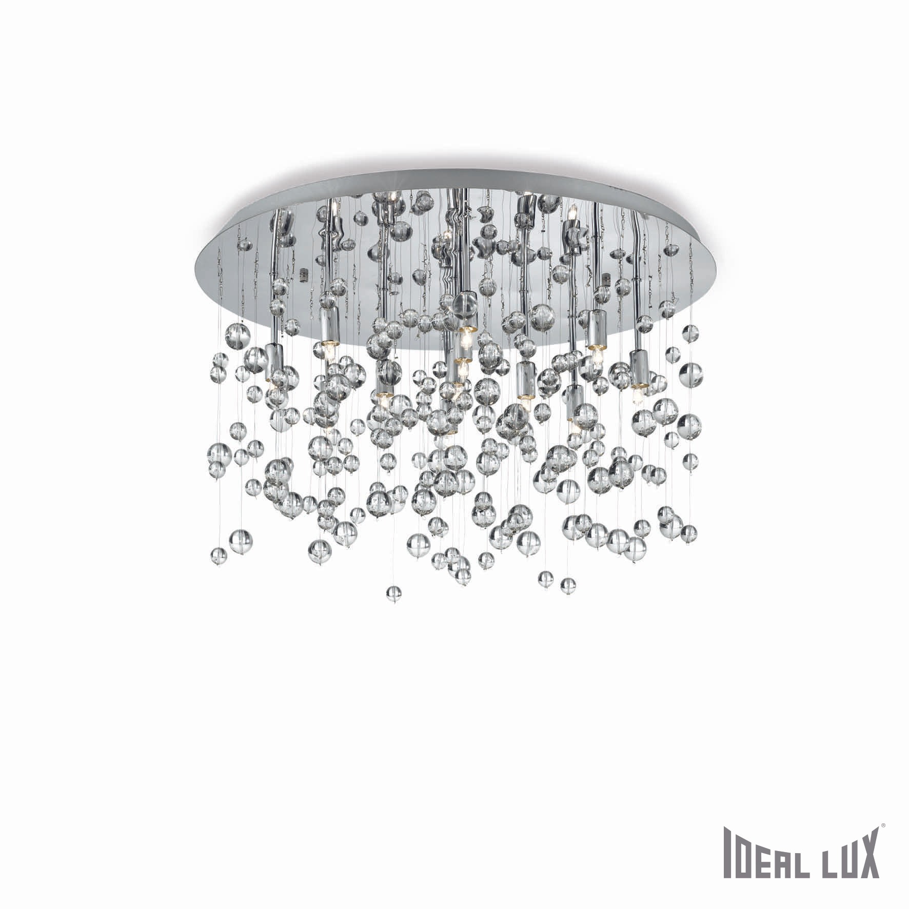 Потолочная люстра Ideal Lux Neve NEVE PL8 CROMO