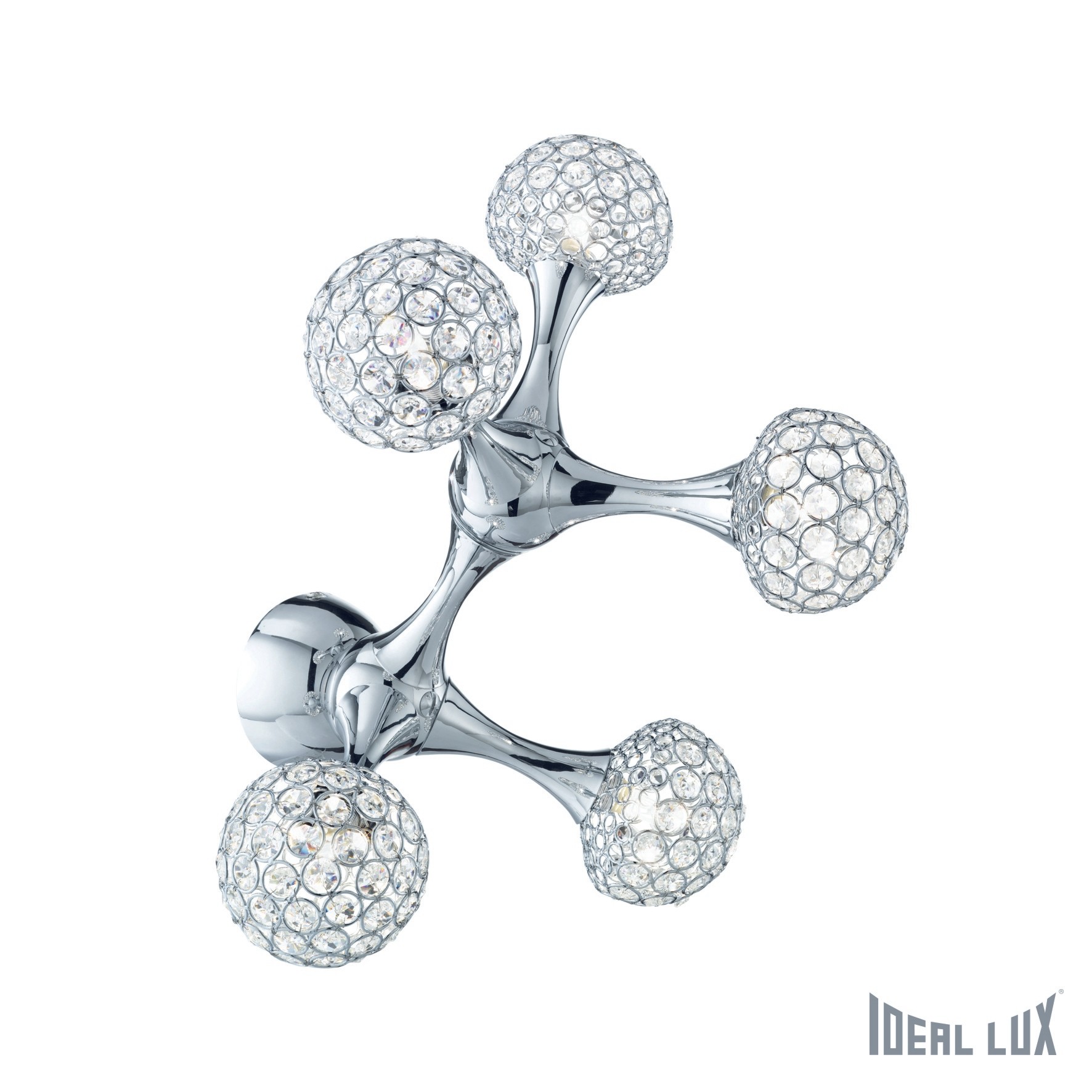 Потолочная люстра Ideal Lux Nodi NODI CRYSTAL PL5