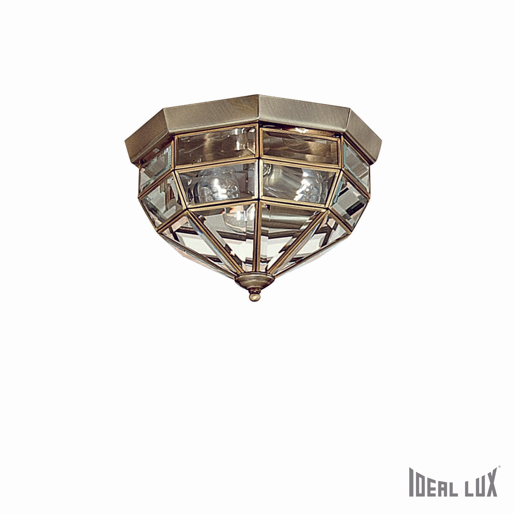 Светильник потолочный Ideal Lux Norma NORMA PL3 BRUNITO