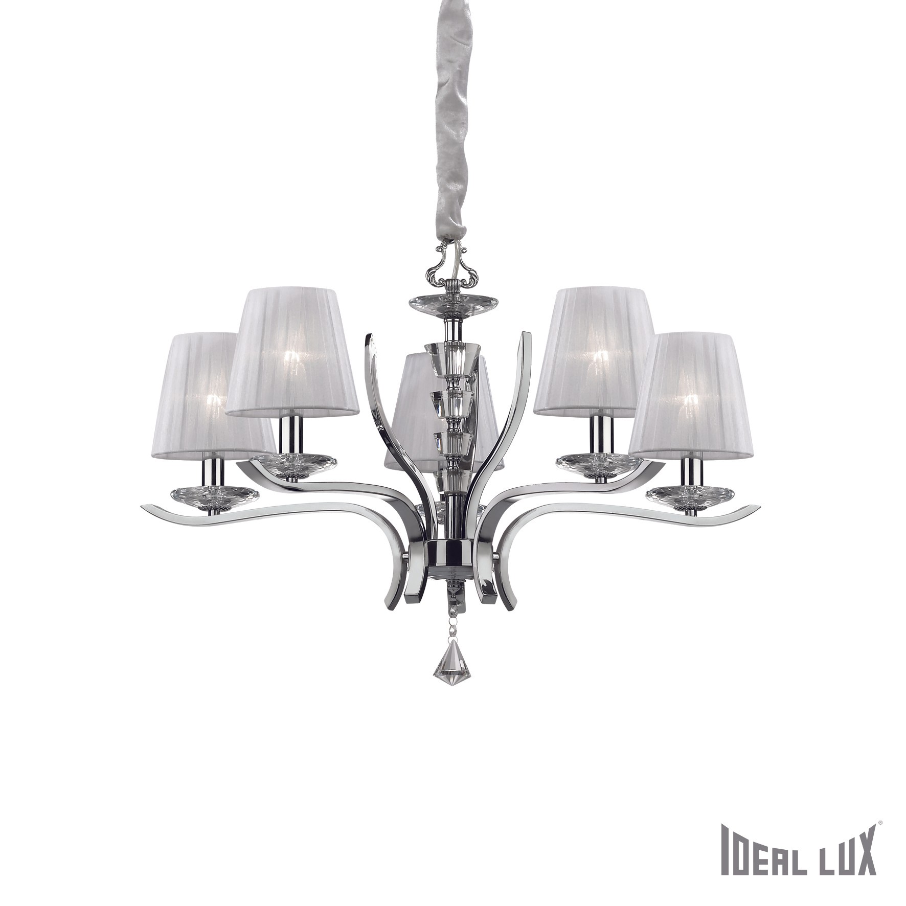 Подвесная люстра Ideal Lux Pegaso PEGASO SP5 BIANCO