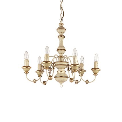 Подвесная люстра Ideal Lux Pisa PISA SP6 BIANCO