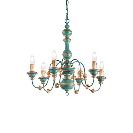 Подвесная люстра Ideal Lux Pisa PISA SP6