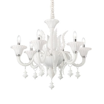 Подвесная люстра Ideal Lux Radetzky RADETZKY SP6 BIANCO