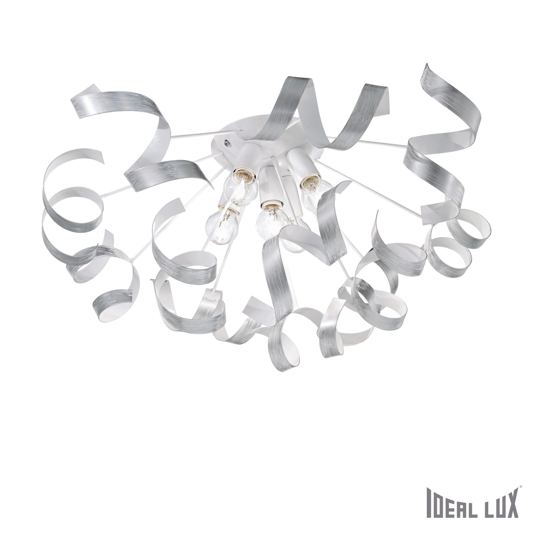Потолочная люстра Ideal Lux Vortex VORTEX PL5 ARGENTO