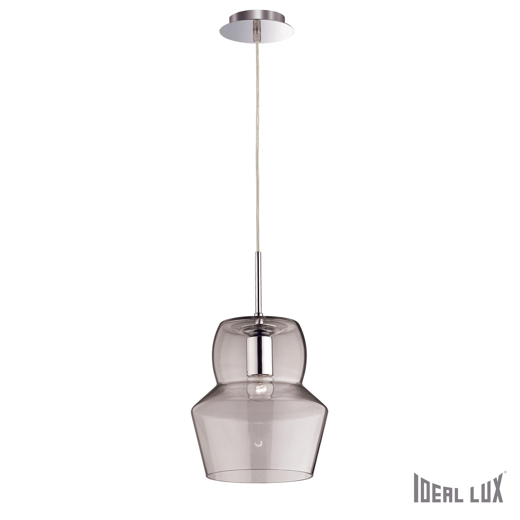 Светильник подвесной Ideal Lux Zeno ZENO SP1 BIG TRASPARENTE