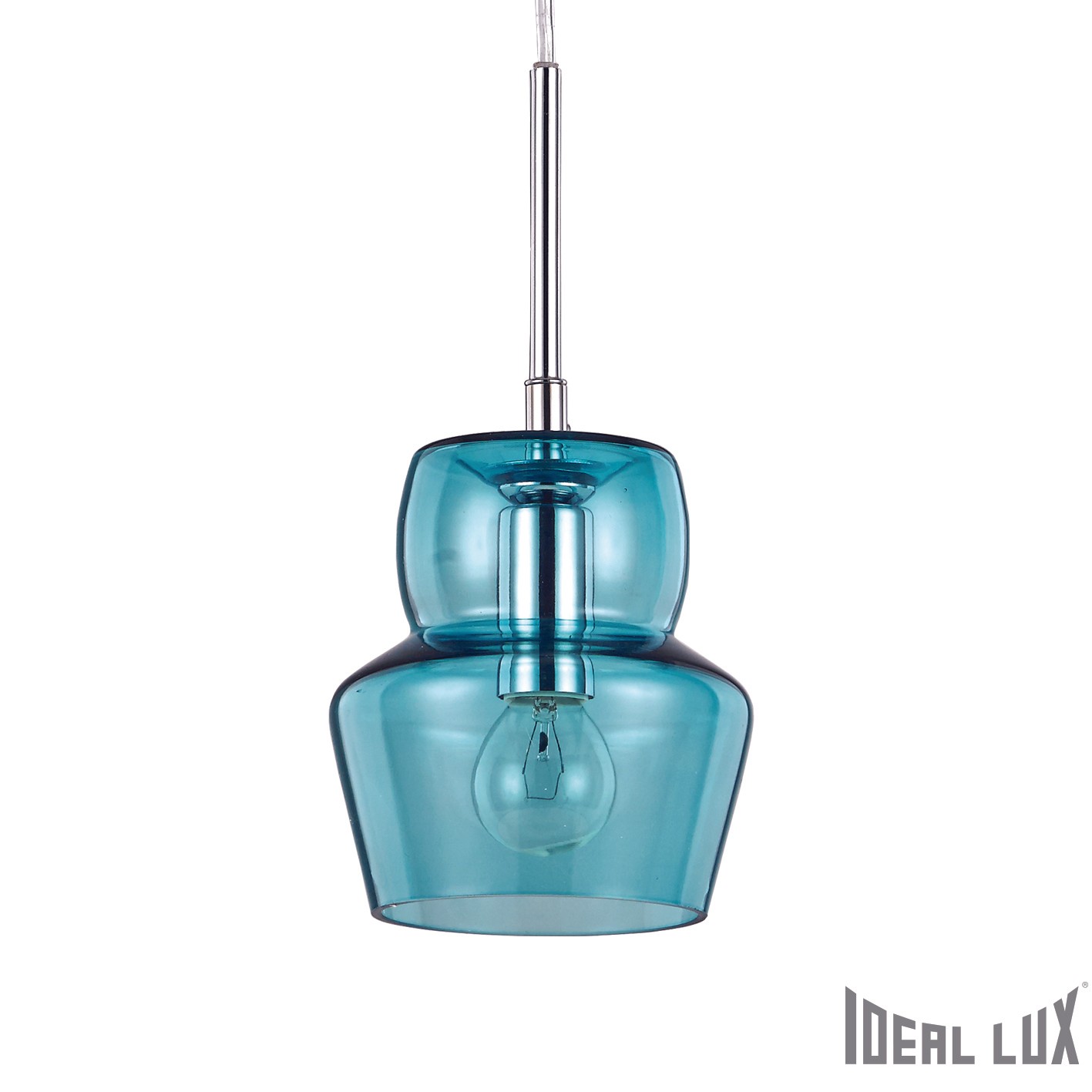 Светильник подвесной Ideal Lux Zeno ZENO SP1 SMALL AZZURRO