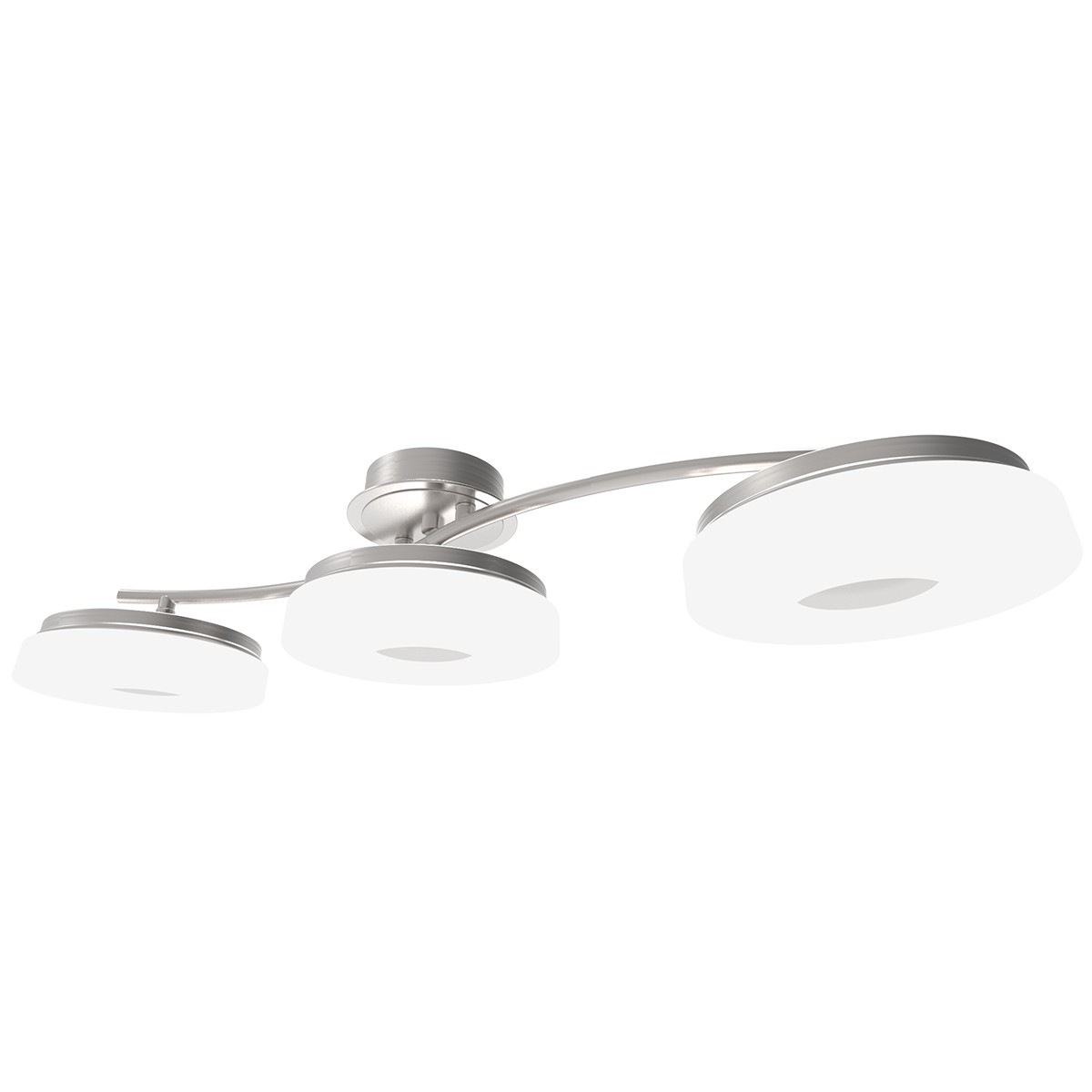 Потолочная люстра с пультом Frittelle ID lamp 107/3A-LEDWhitechrome