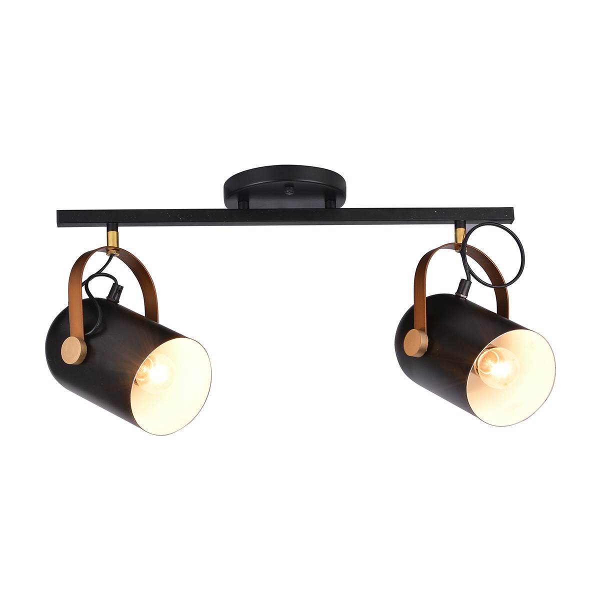 Светильник спот ID lamp Intradossi 364/2A-Black