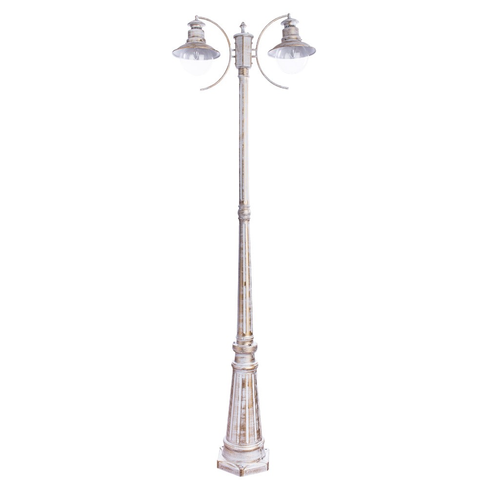 Столб фонарный уличный Arte Lamp Amsterdam A1523PA-2WG