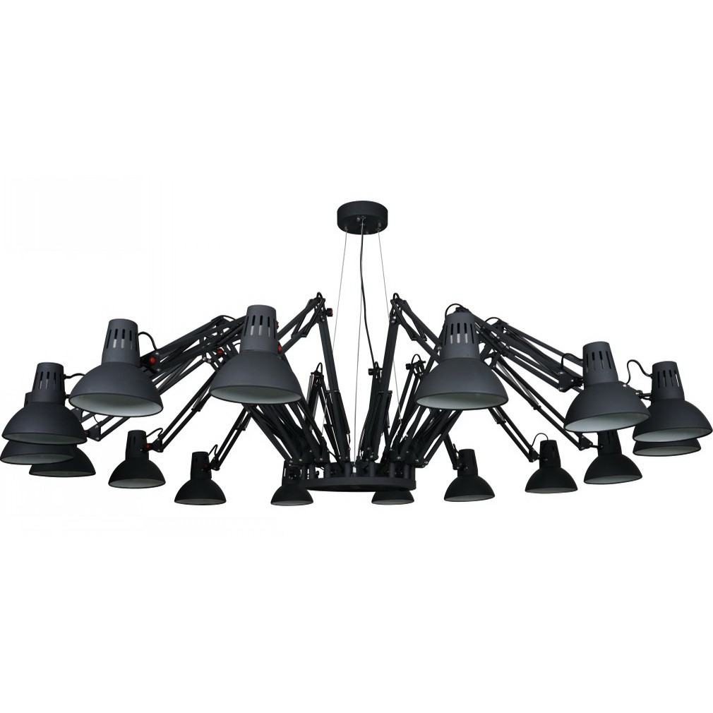 Люстра в форме паука Ragno A2043SP-16BK Arte Lamp