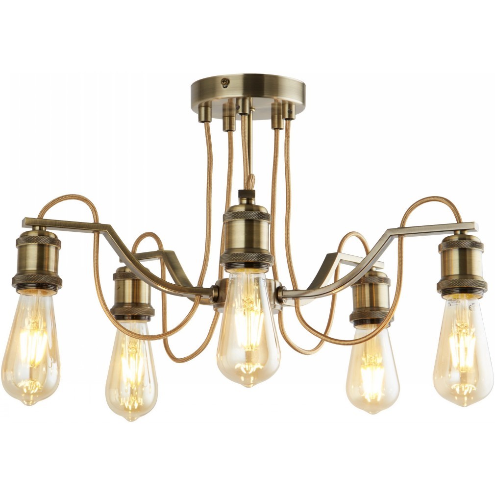 Потолочная люстра Arte Lamp Inedito A2985PL-5AB