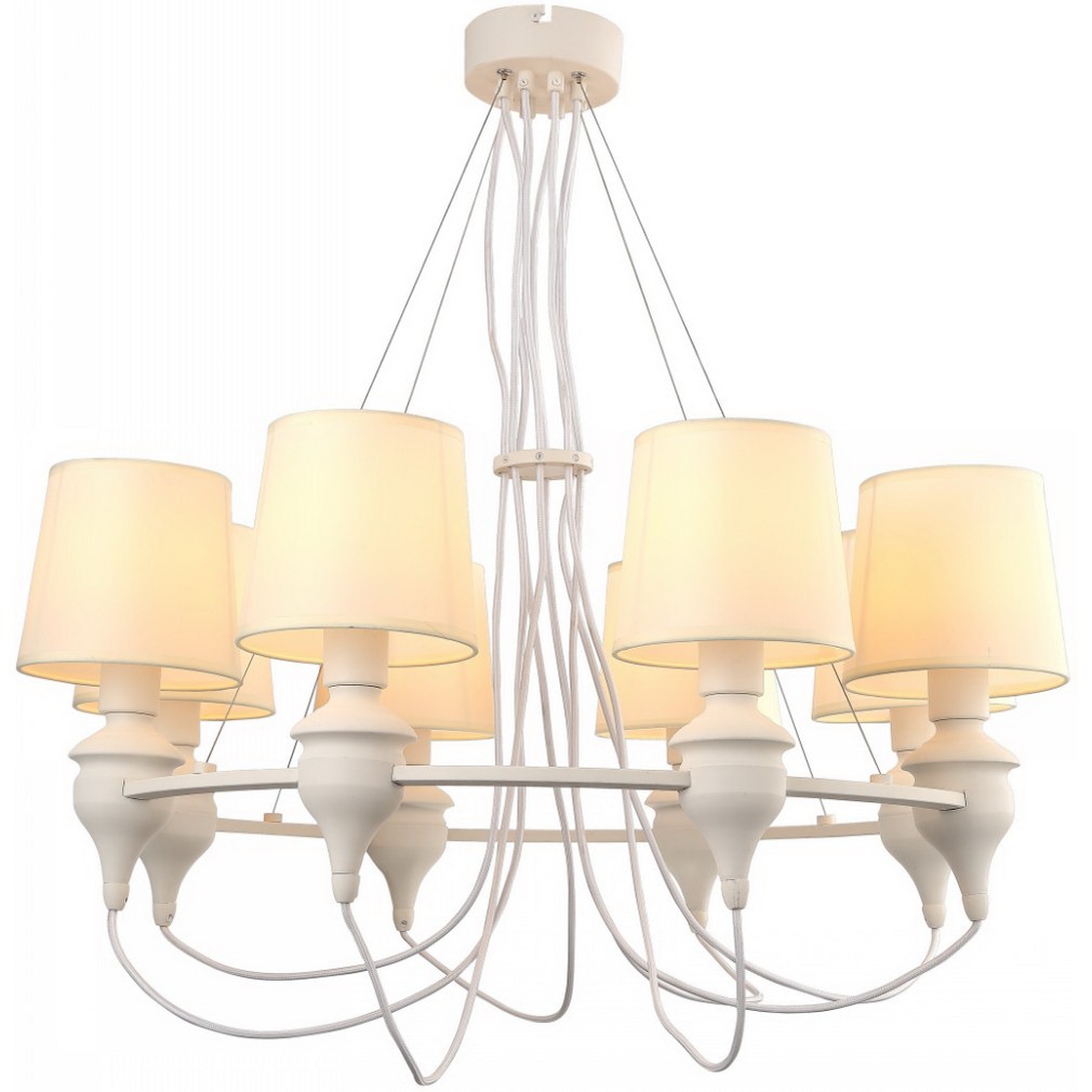 Подвесная люстра Arte Lamp Sergio A3326LM-8WH