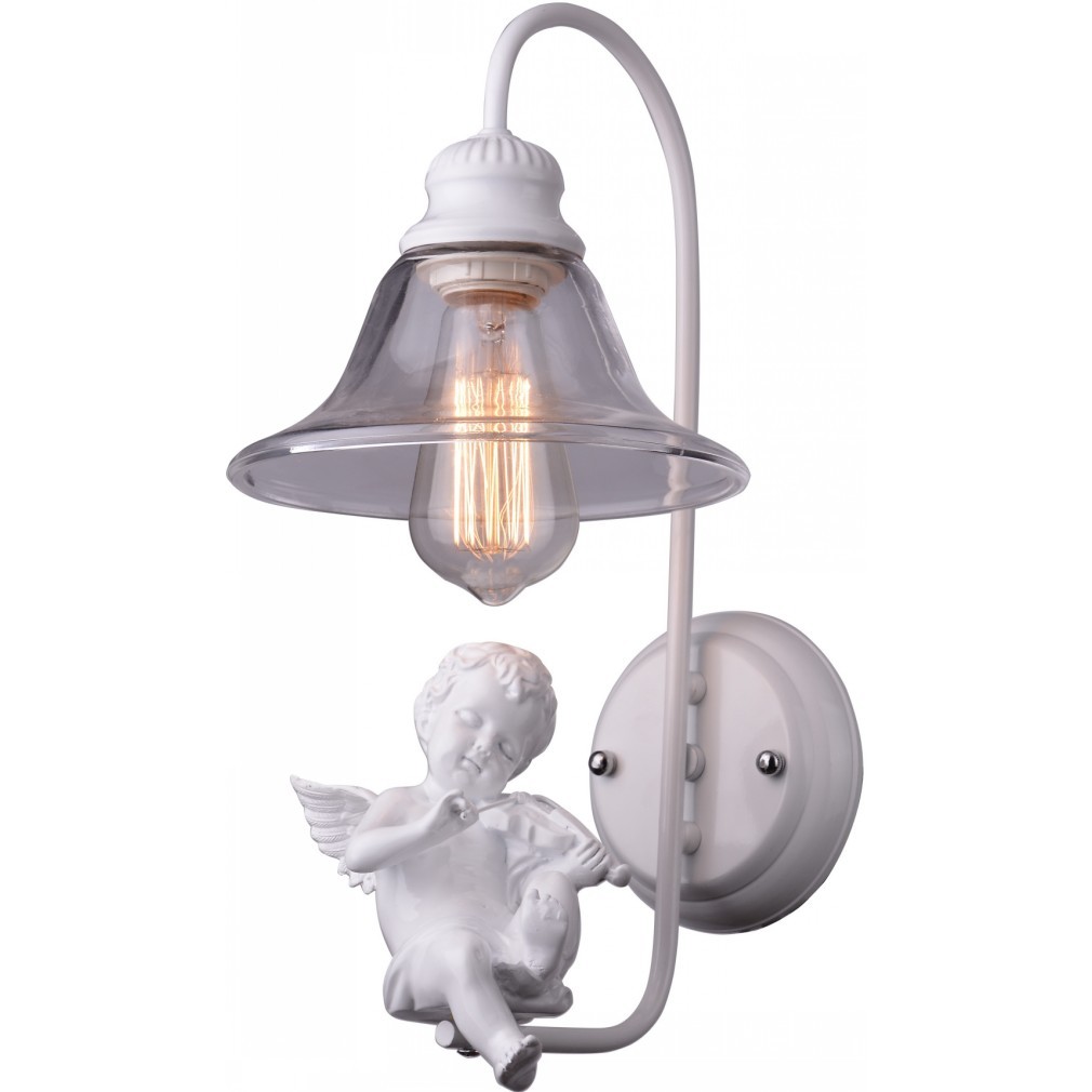 Бра с ангелочками Amur A4288AP-1WH Arte Lamp