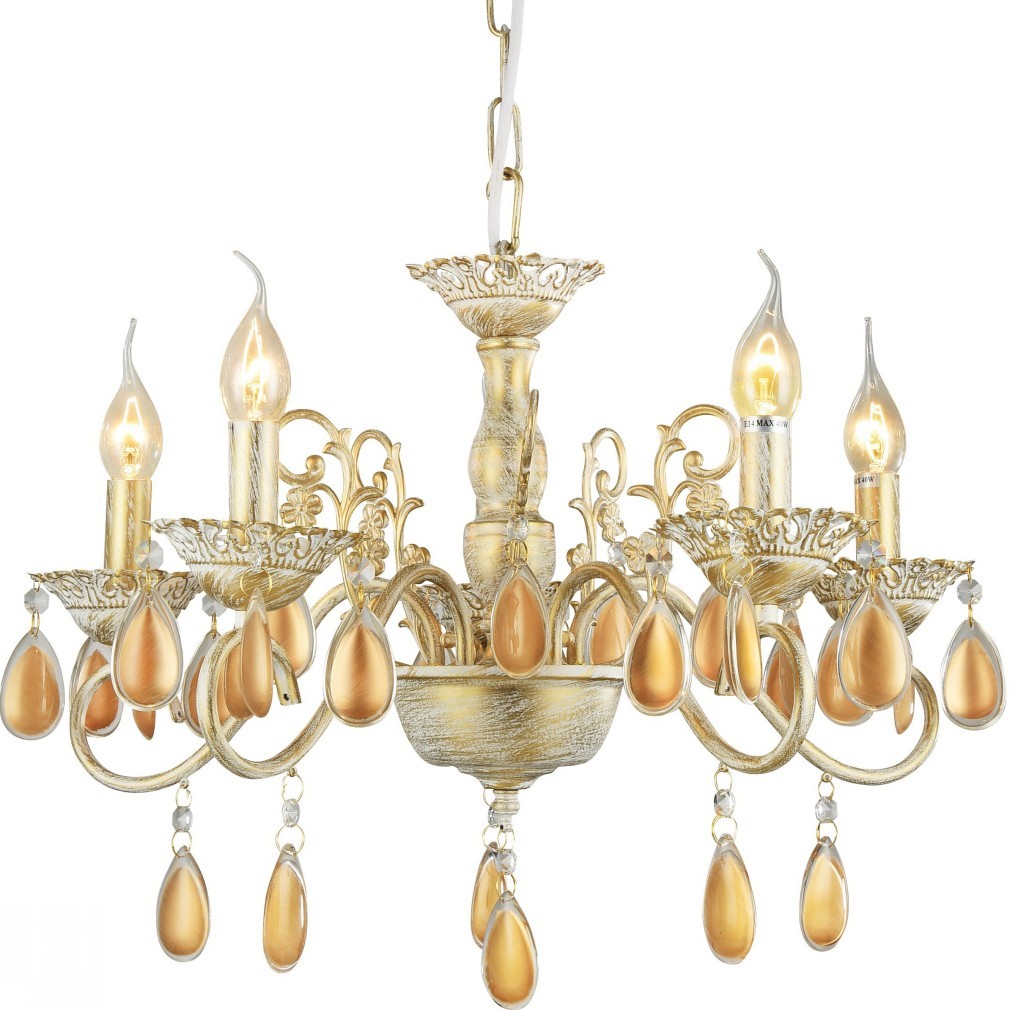 Подвесная люстра Arte Lamp Ciondolo A5676LM-5WG