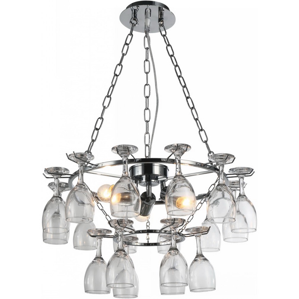 Люстра с бокалами Bancone A7042SP-3CC Arte Lamp