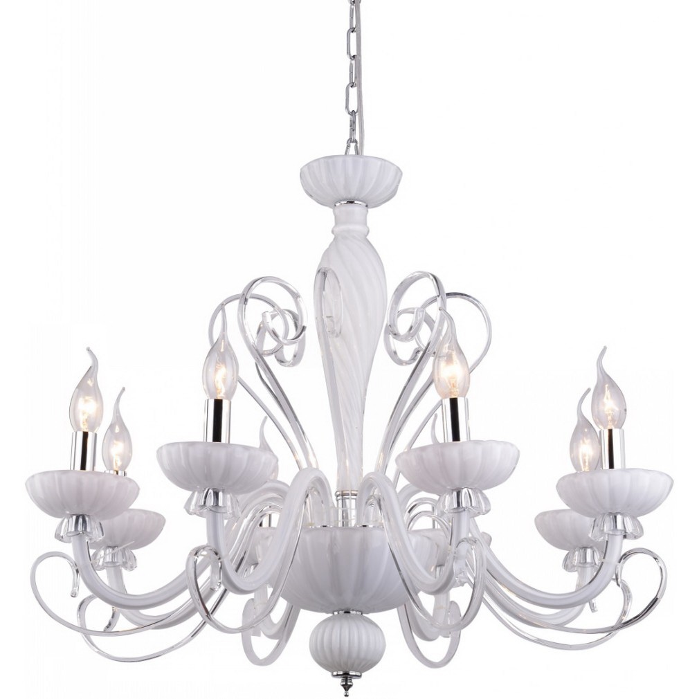 Подвесная люстра Arte Lamp Odetta A7195LM-8WH