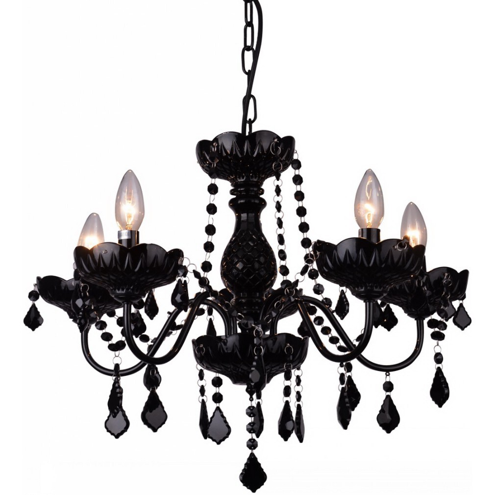 Подвесная люстра Arte Lamp Odillia A8918LM-5BK