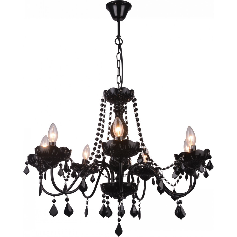 Подвесная люстра Arte Lamp Odillia A8918LM-7BK