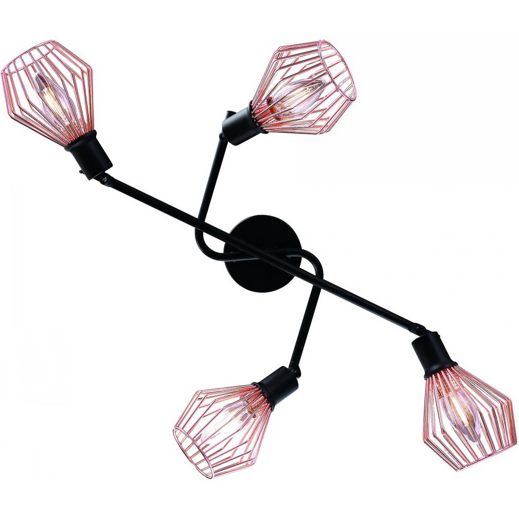 Светильник спот Arte Lamp Grato A9164PL-4BK