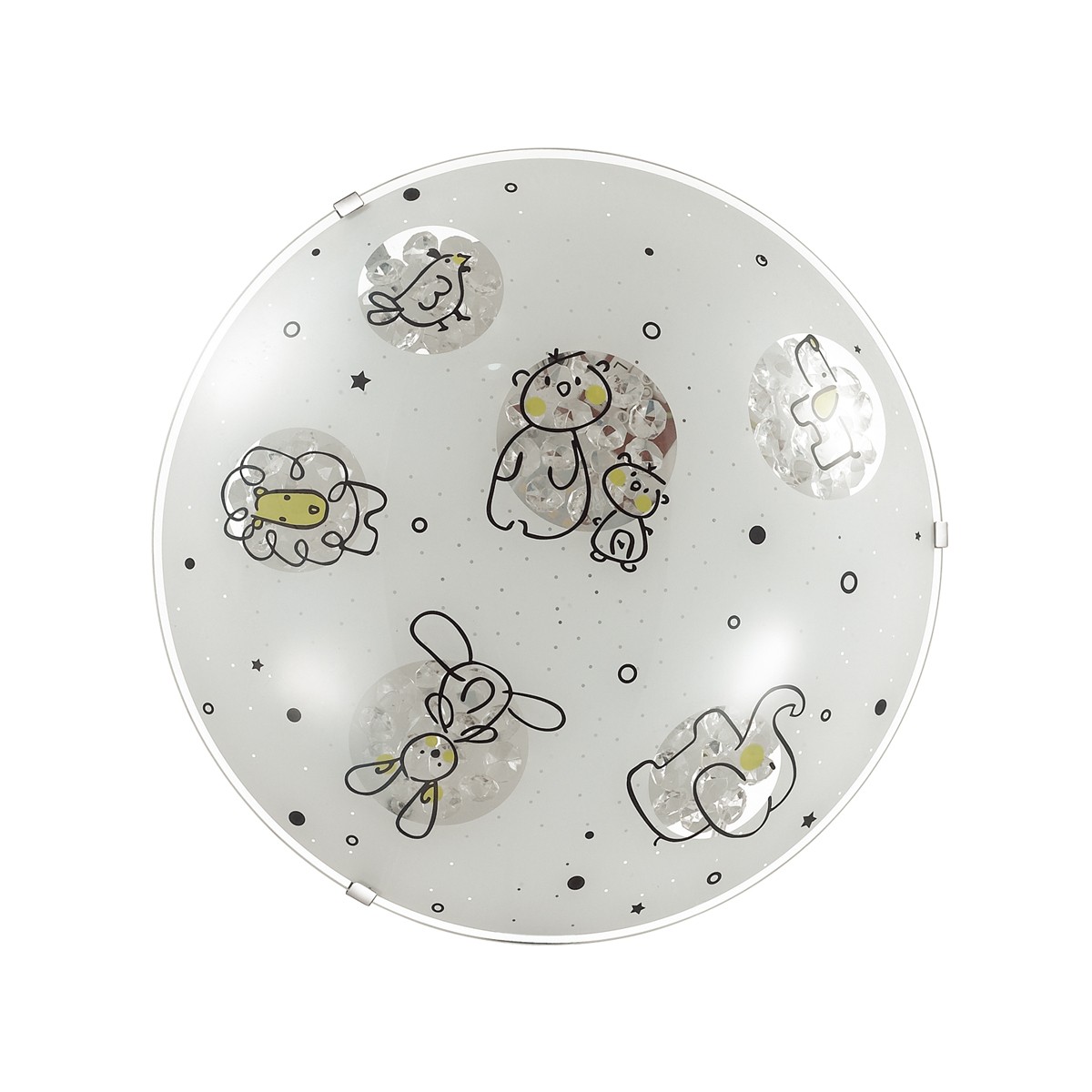 Настенно потолочный светильник Sonex Atila 2069/BL