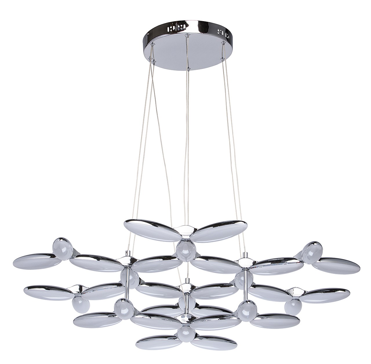 Подвесная светодиодная люстра Фленсбург De Markt 609012933