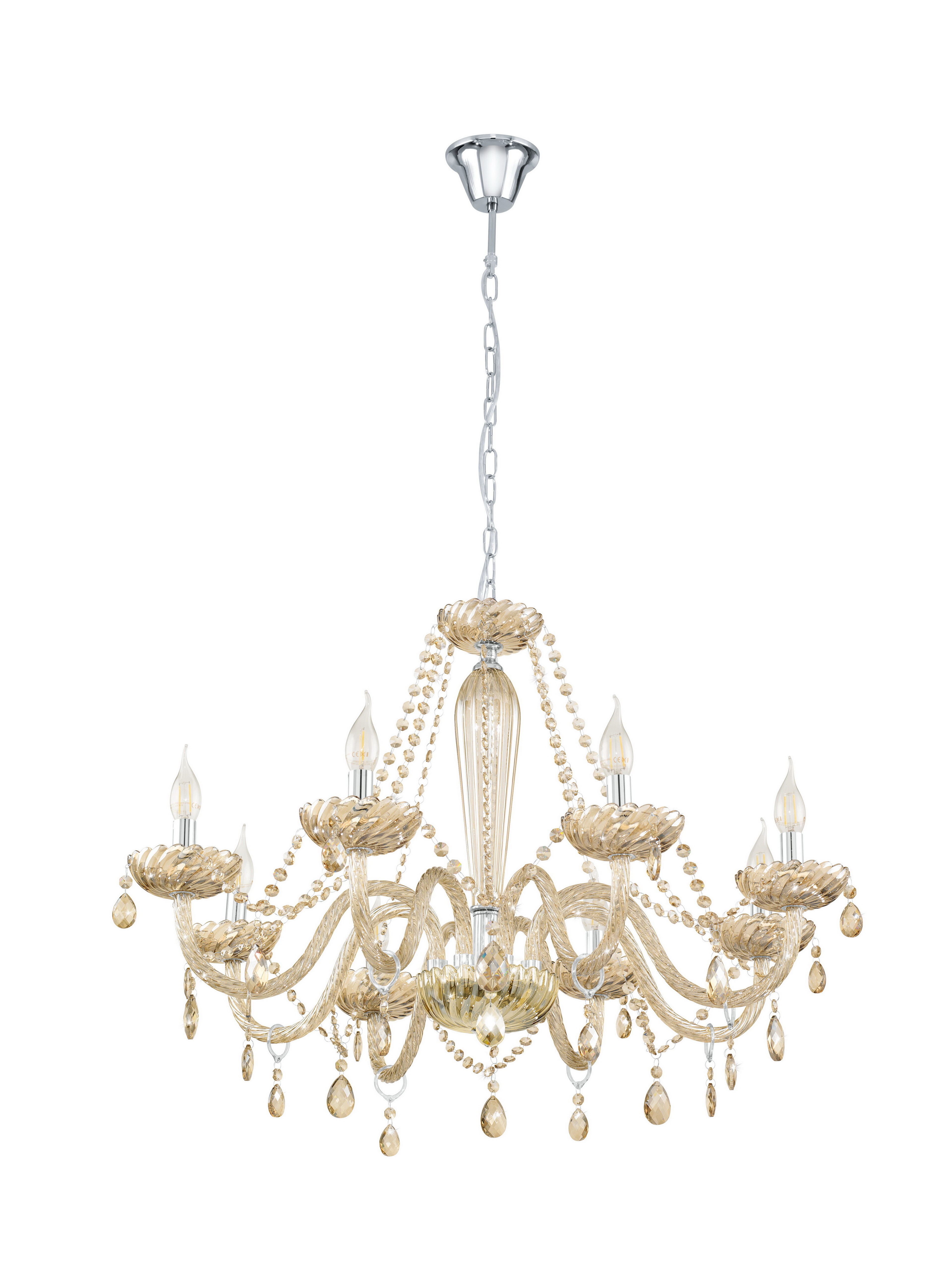 Подвесная люстра Eglo Basilano 39093