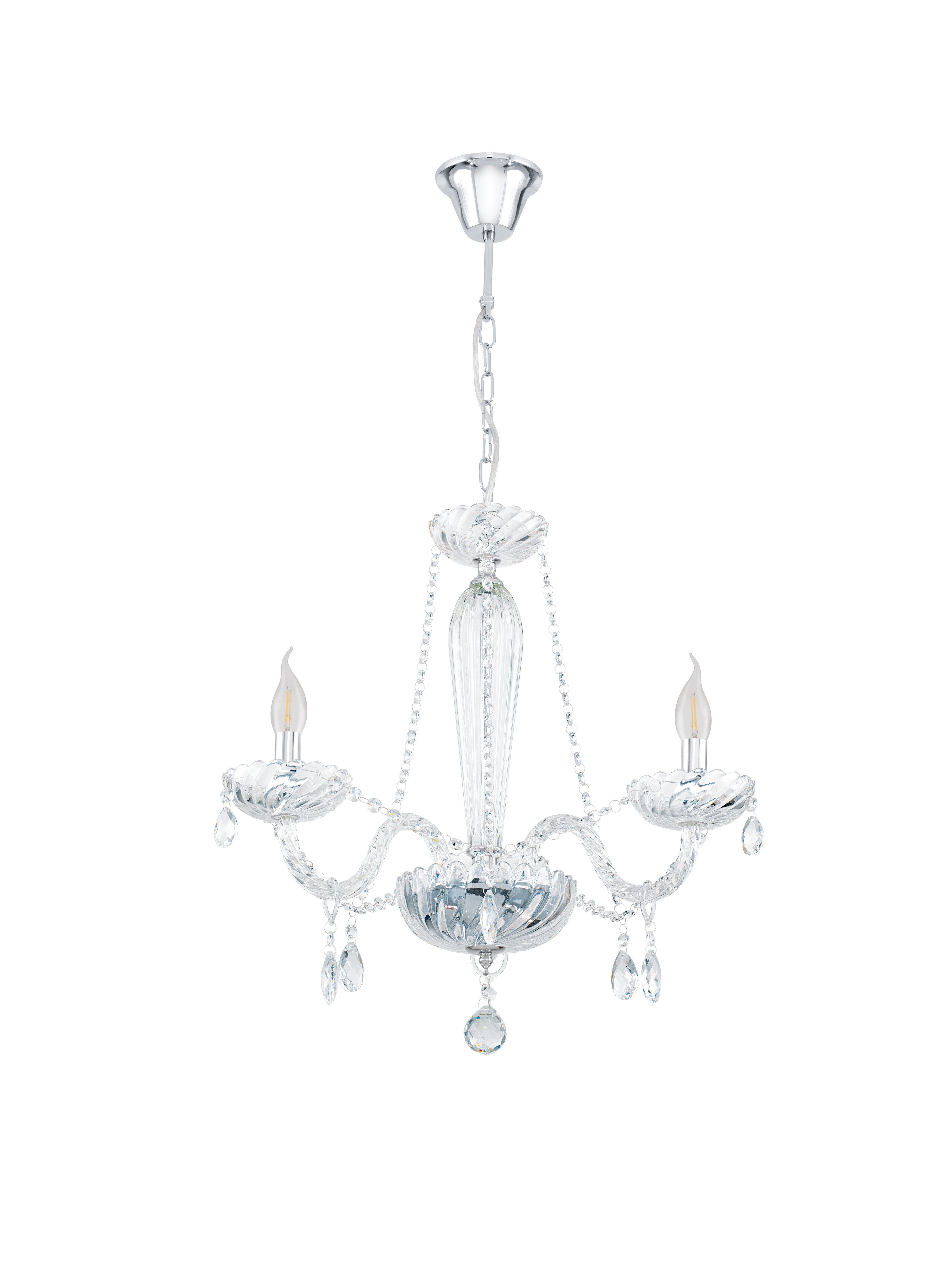 Подвесная хрустальная люстра Basilano Eglo 39098