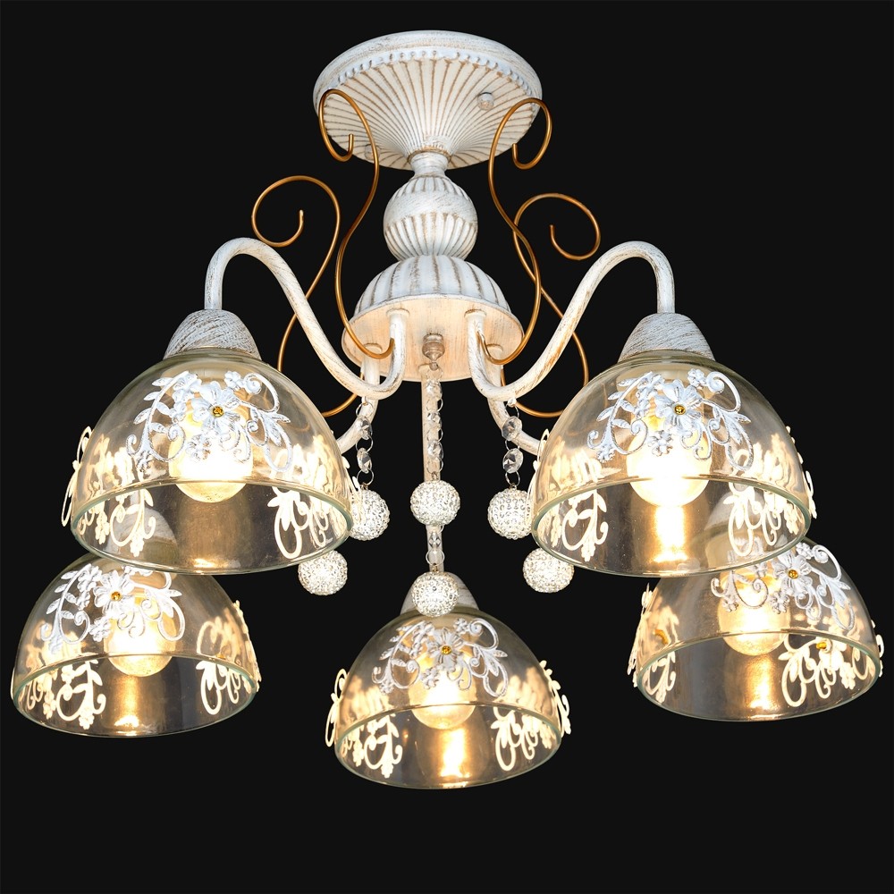 Потолочная люстра Максисвет 4136 1-4136-5-WHS E27