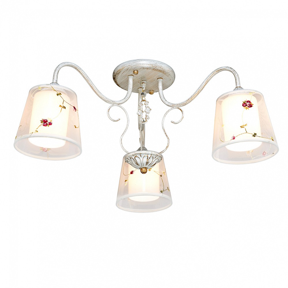 Потолочная люстра Максисвет 6520 1-6520-3-WHS E14