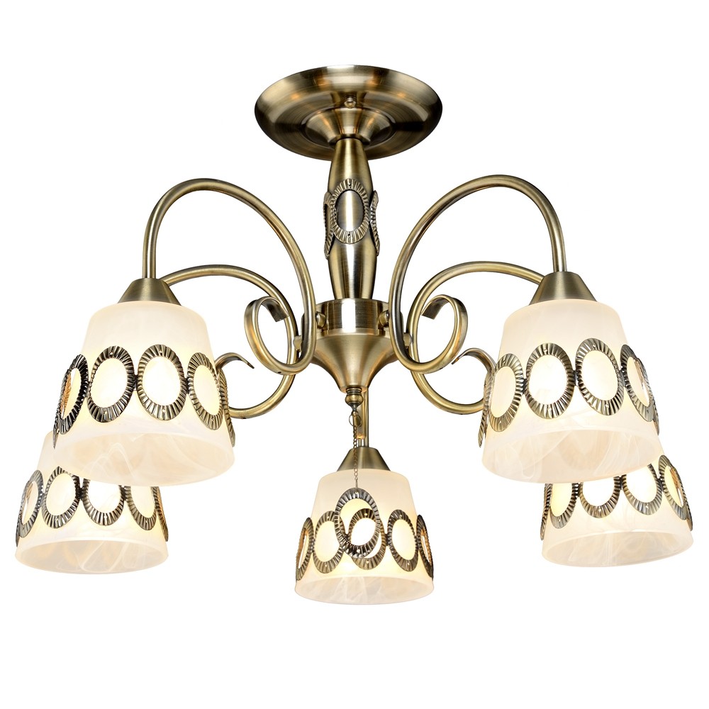 Потолочная люстра Максисвет 4142 1-4142-5-AB E27